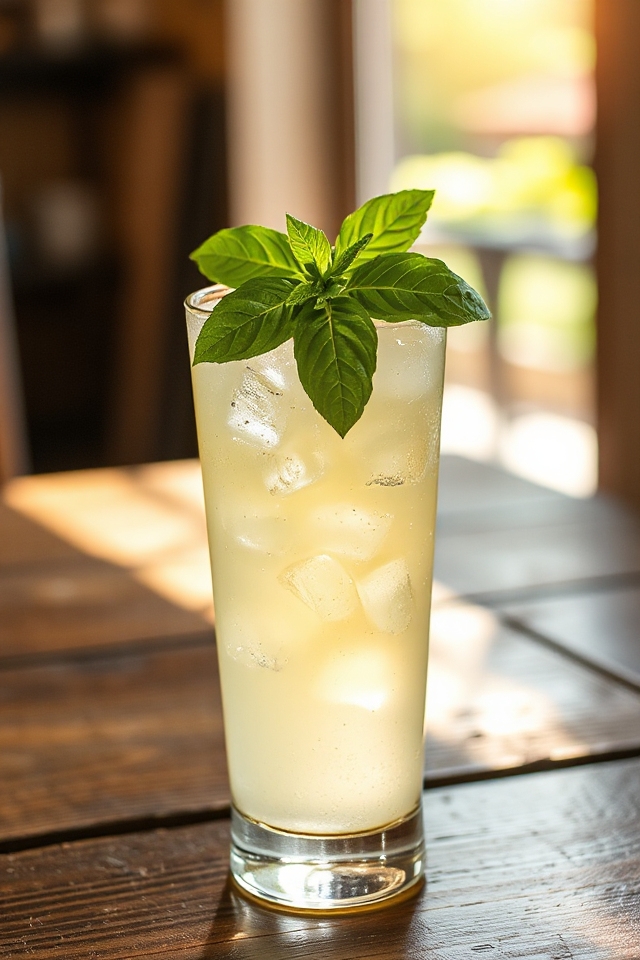 basil infused refreshing lemonade recipe