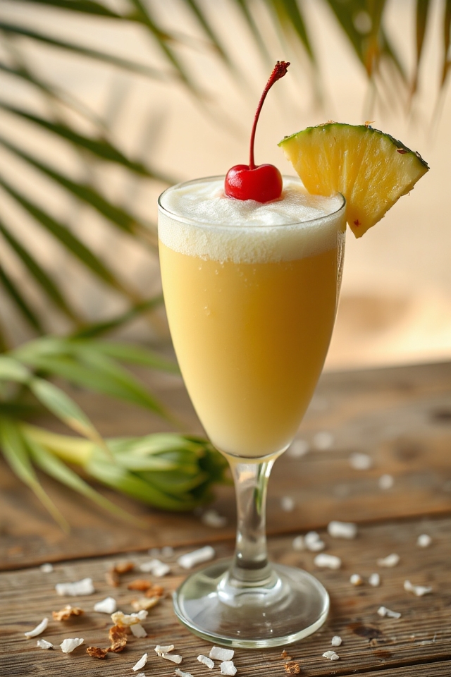 blend tropical flavors together