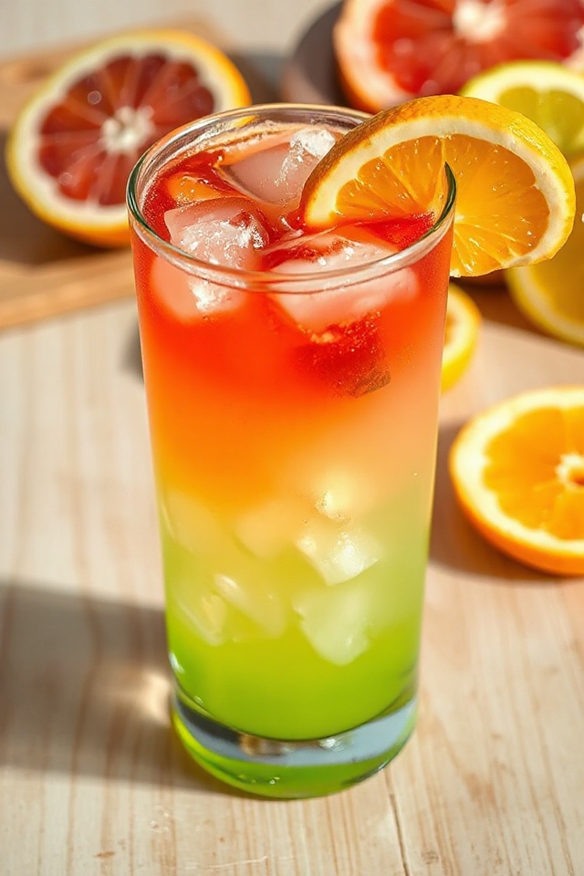 citrus based non alcoholic beverage