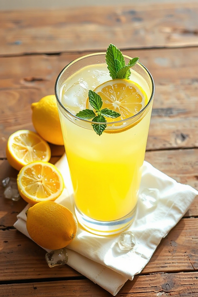 classic homemade lemonade recipe