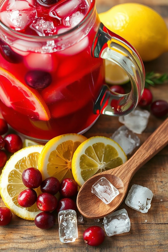 cranberry lemonade drink recipe