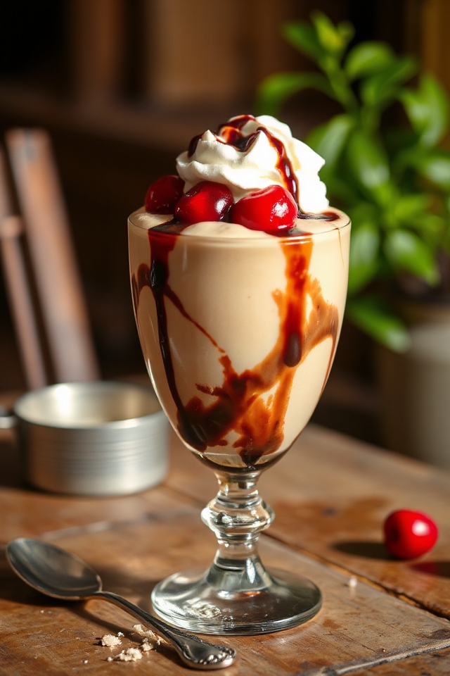 creamy chocolate cherry delight