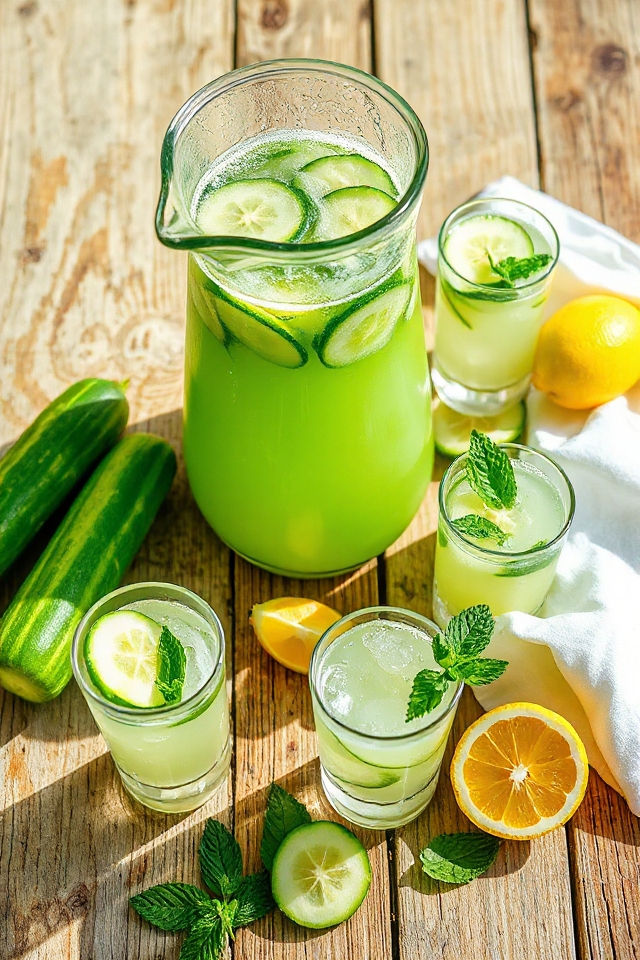 crisp tangy summer drink