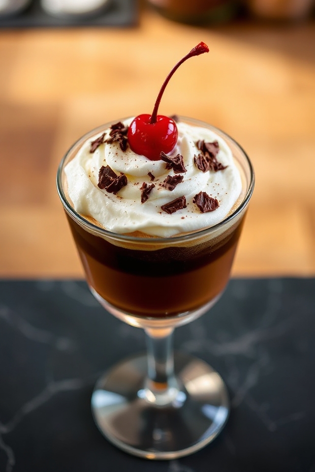 delicious irish setter mocktail