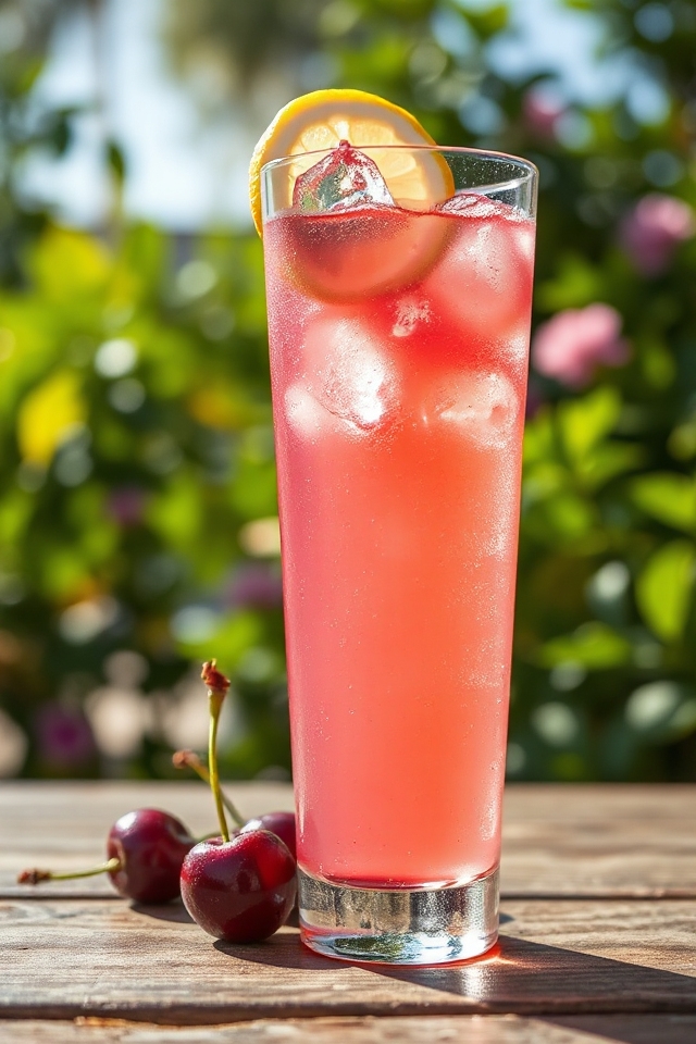fresh cherry lemonade recipe