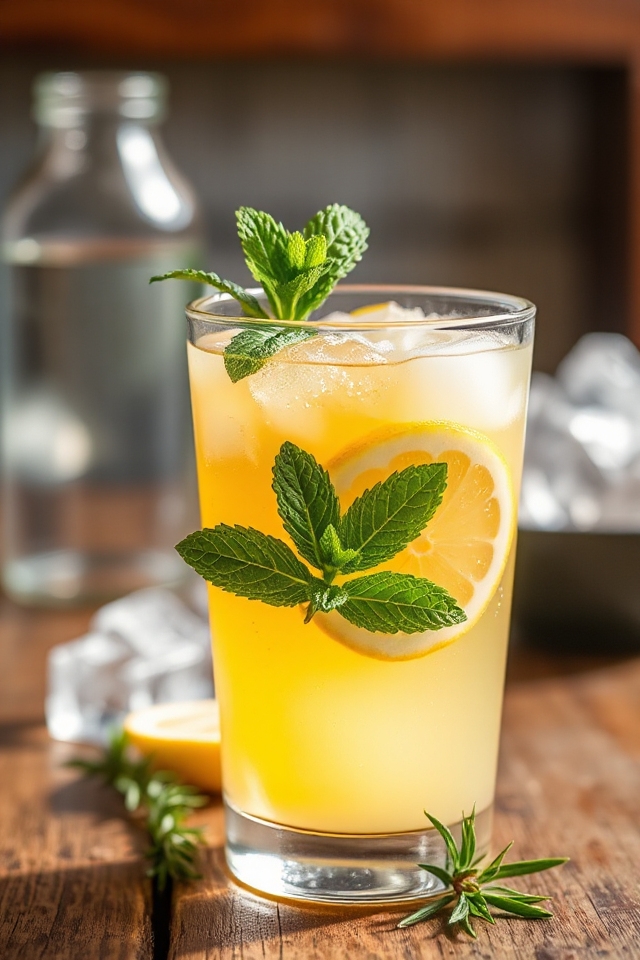 fresh mint lemonade recipe