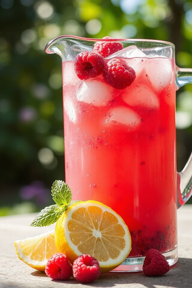 fresh raspberry lemonade recipe