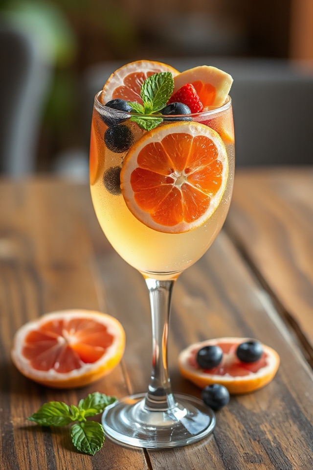 fruity refreshing non alcoholic drink