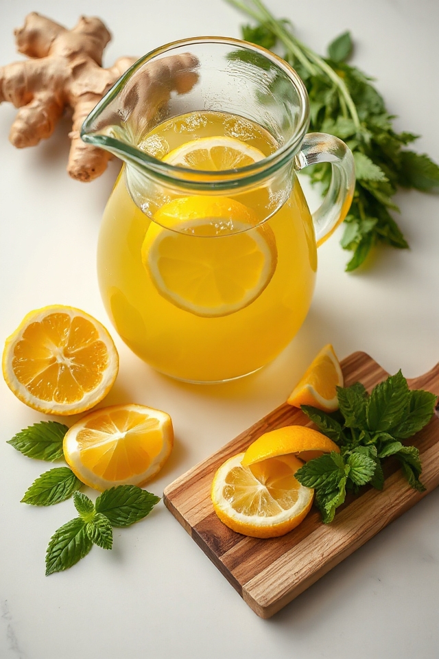 ginger infused lemonade recipe
