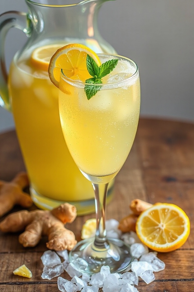ginger lemonade drink recipe