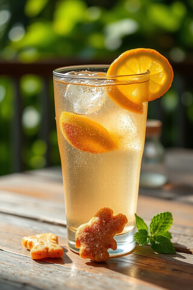 ginger lemonade preparation steps