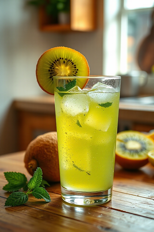kiwi mint lemonade recipe