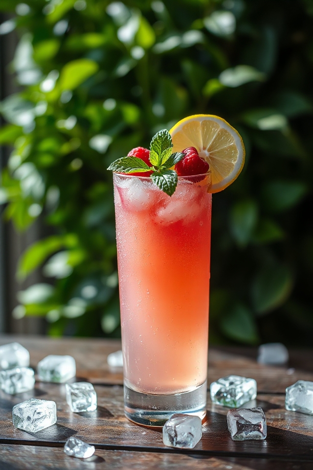 make refreshing pink lemonade