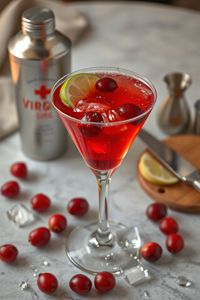non alcoholic cosmopolitan cocktail recipe