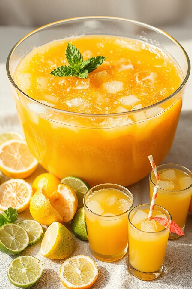 non alcoholic mai tai punch