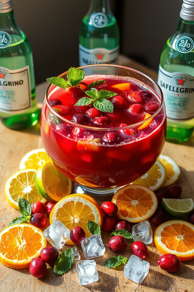 non alcoholic sangria punch recipe