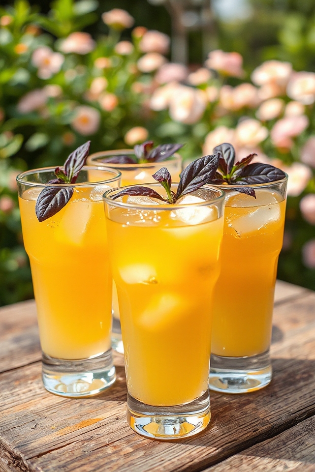 purple basil lemonade recipe