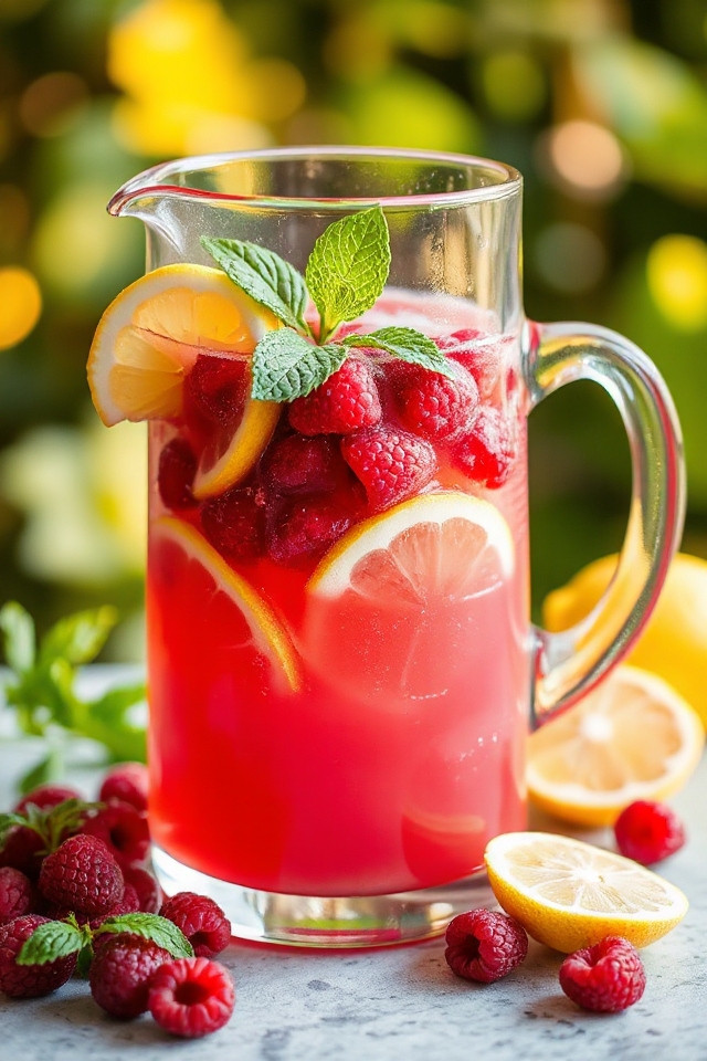 raspberry lemonade cooler recipe