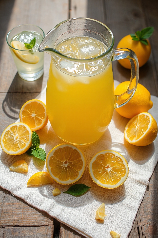 refreshing citrus beverage recipe