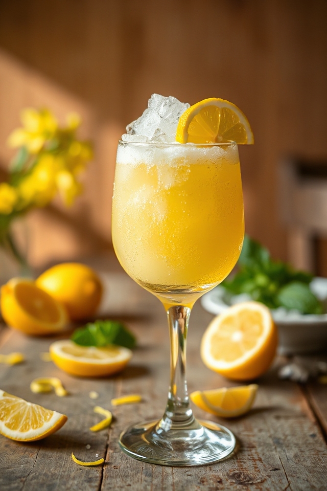 refreshing frozen lemon delight