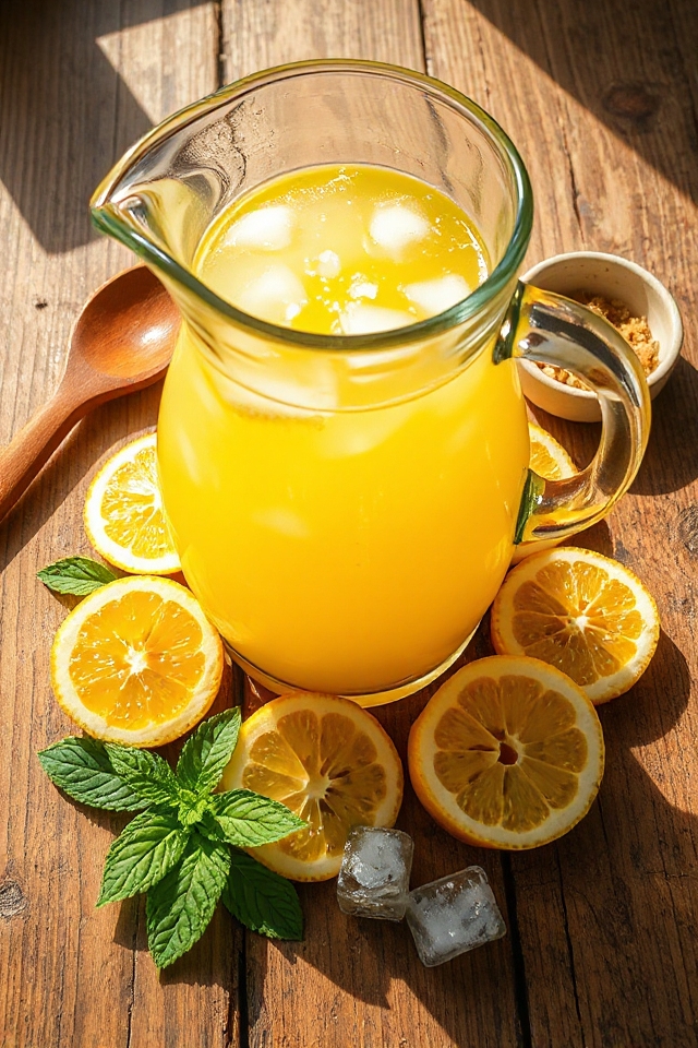 refreshing ginger lemonade recipe