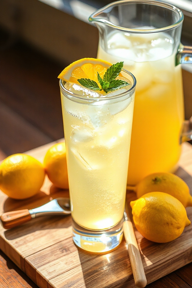 refreshing homemade lemonade recipe