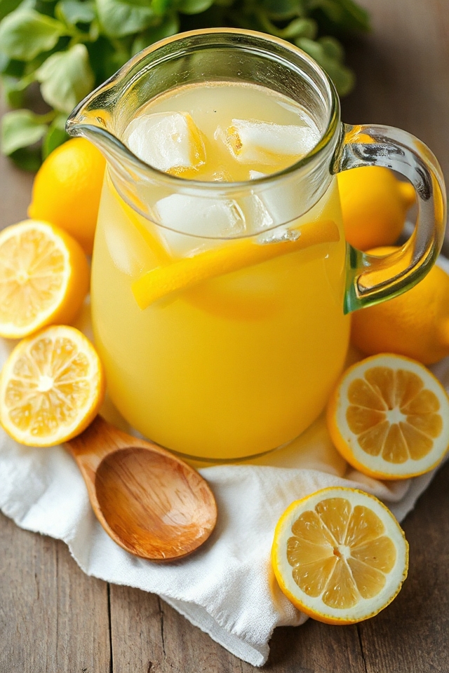 refreshing homemade lemonade recipe