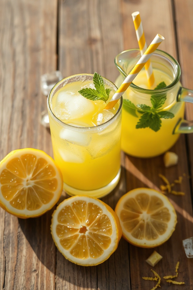 refreshing homemade lemonade recipe