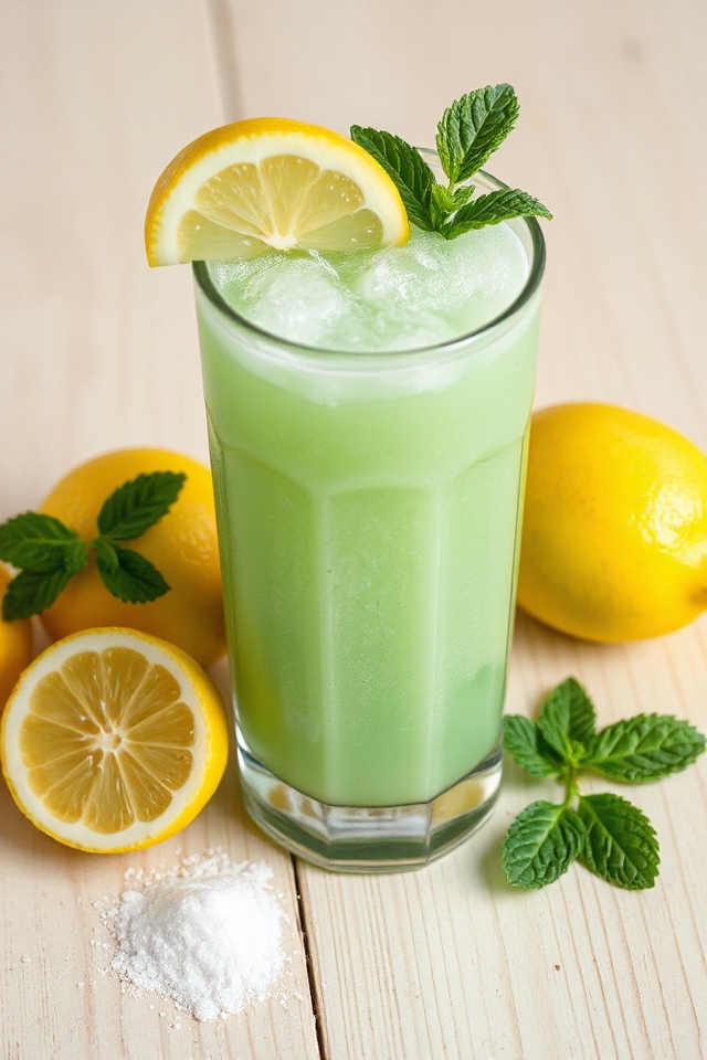 refreshing mint lemonade recipe