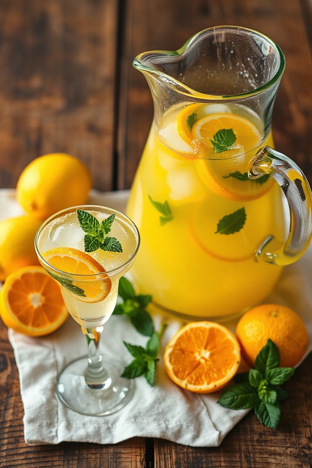 refreshing minty lemonade recipe