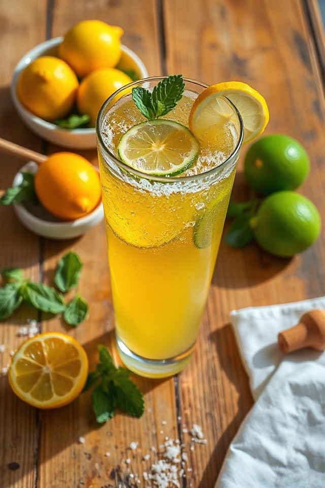 refreshing sparkling lemonade recipe