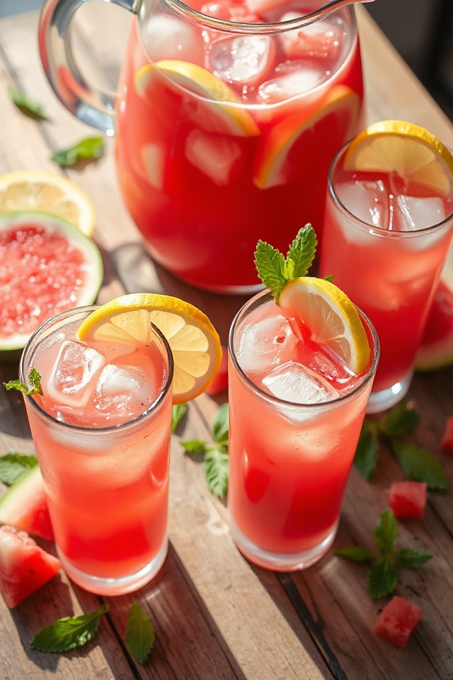 refreshing watermelon lemonade recipe