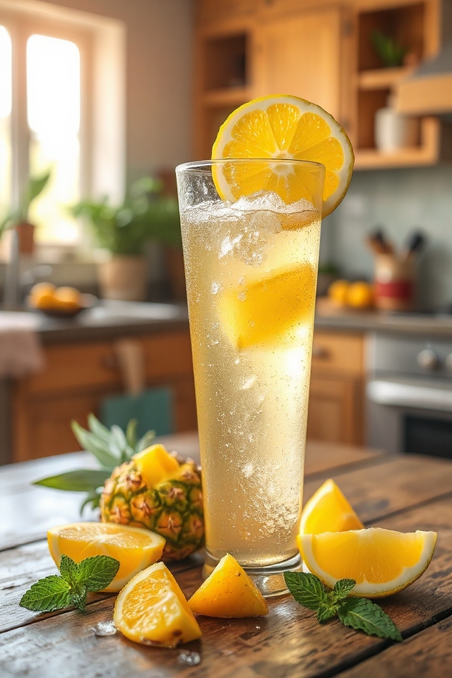 sparkling pineapple lemonade recipe