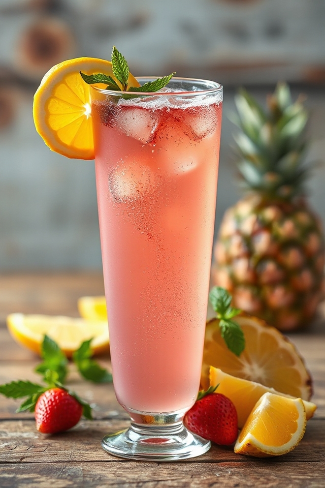 sparkling pink lemonade recipe
