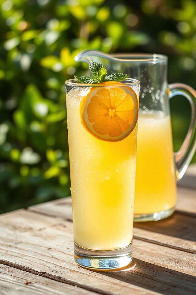 squeeze lemons mix enjoy