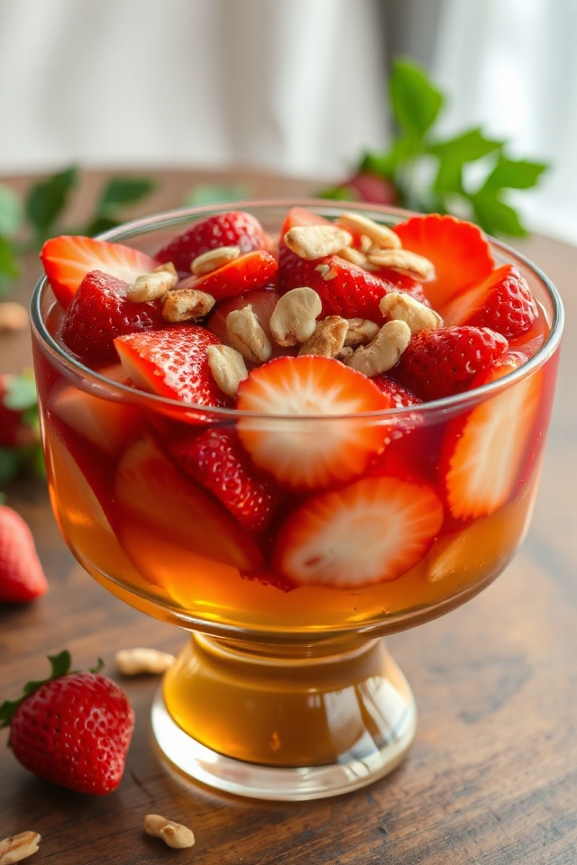 strawberry ginger syrup punch