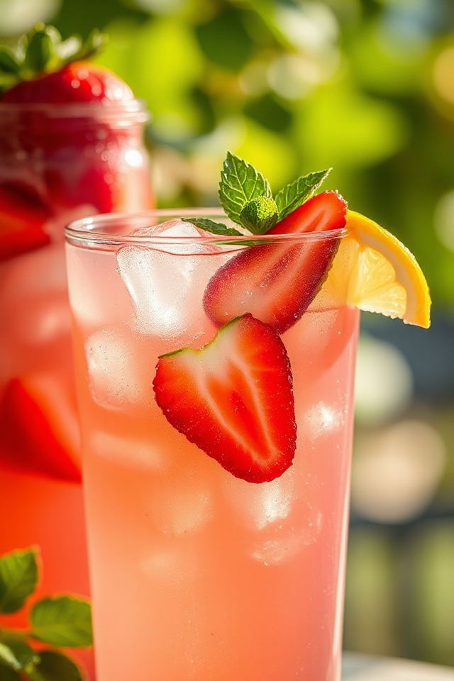 strawberry lemonade made easy