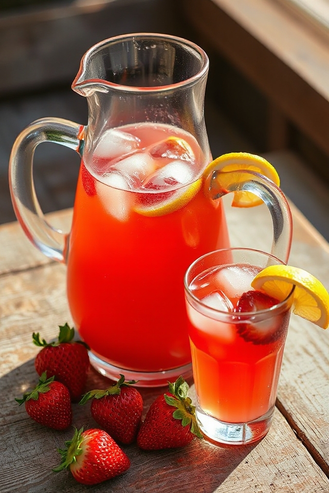strawberry lemonade made simple