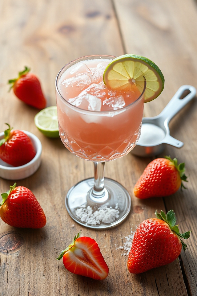 strawberry margarita without alcohol