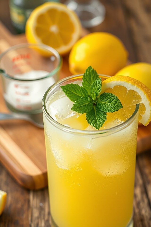 sugar free homemade lemonade recipe