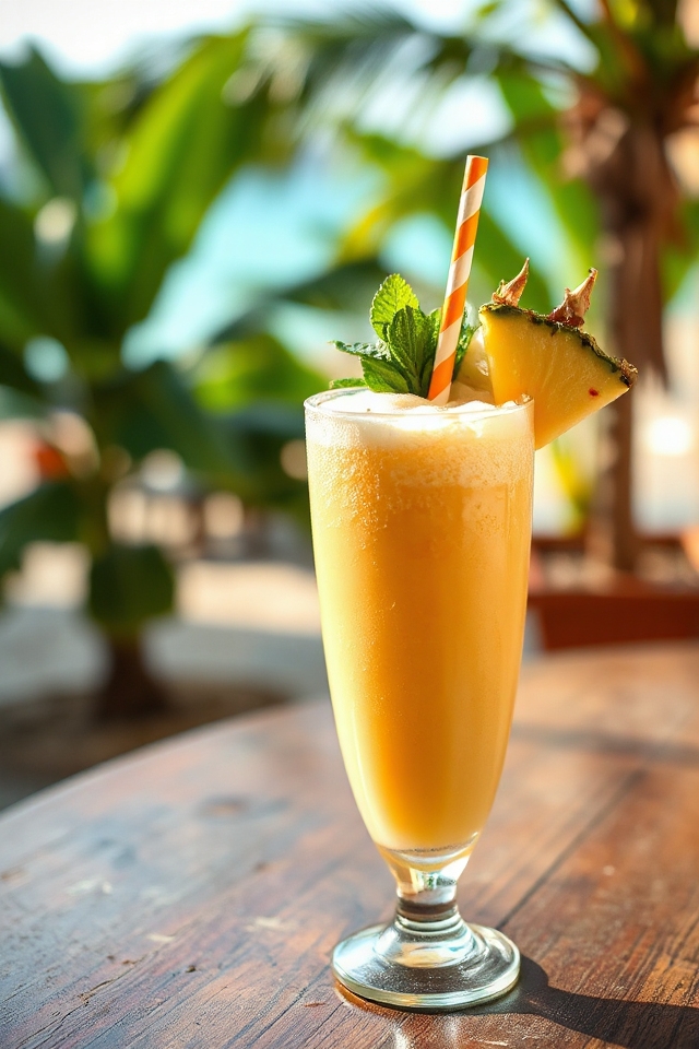 tropical no alcohol beverage recipe