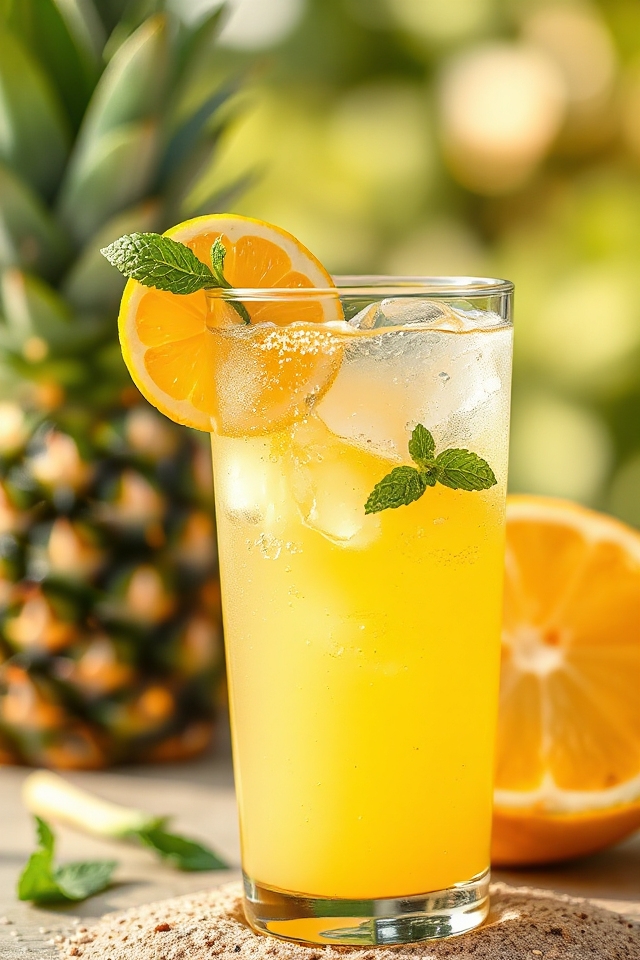tropical pineapple lemonade recipe