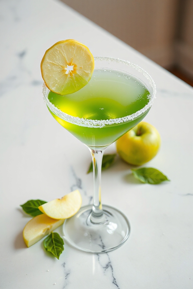 virgin appletini cocktail recipe